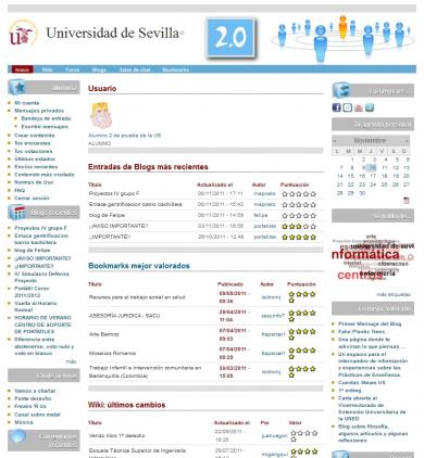 Red Social de la Comunidad Universitaria de Sevilla